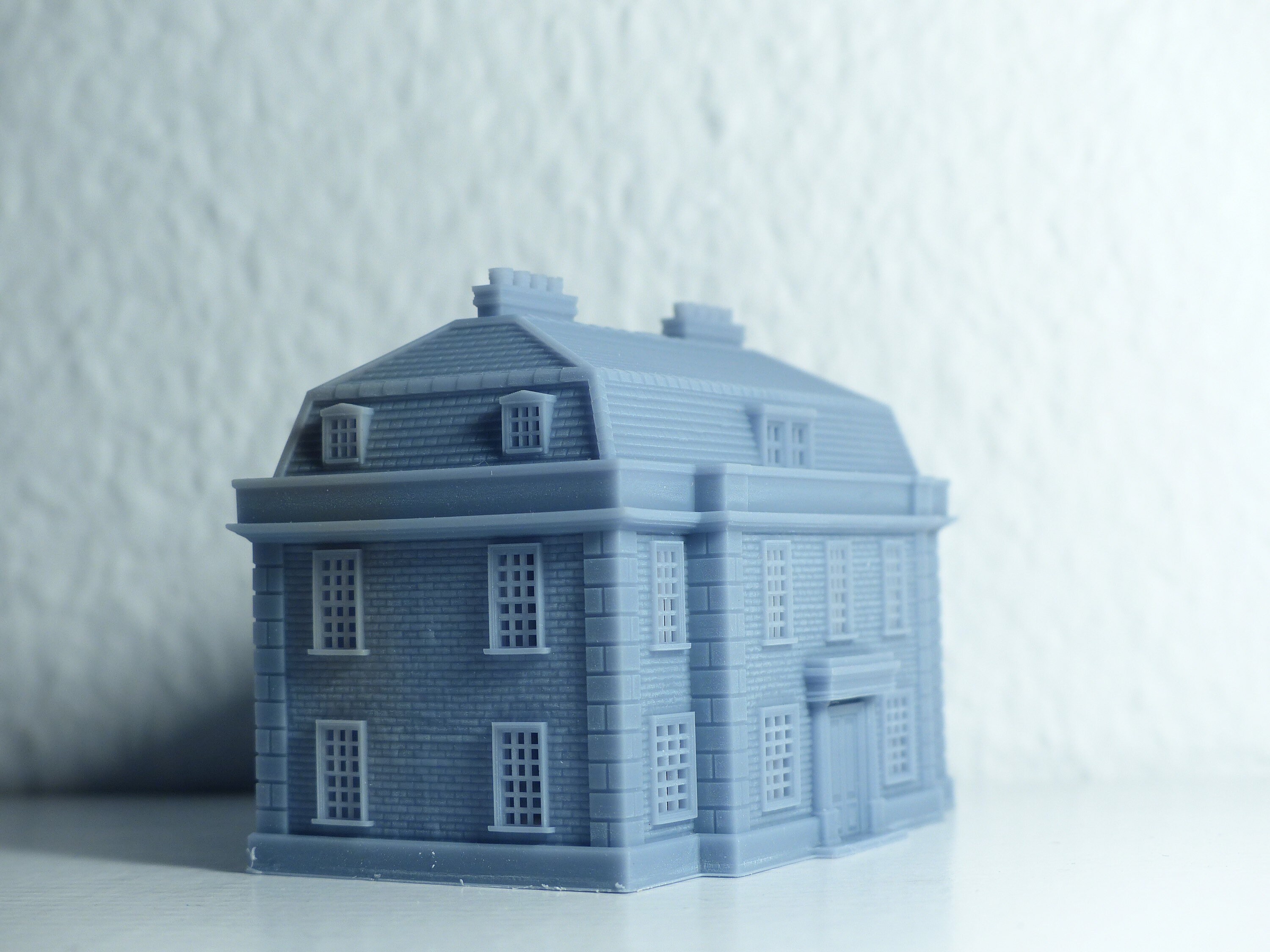 Klassische georgischen Stil Haus britische N Maßstab 1:148 | Etsy