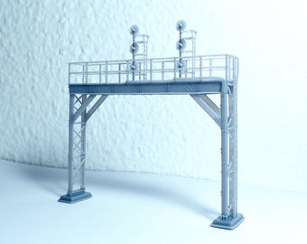 N scale Signal Bridge - 1:160 Resin Model for Diorama - Building#37C
