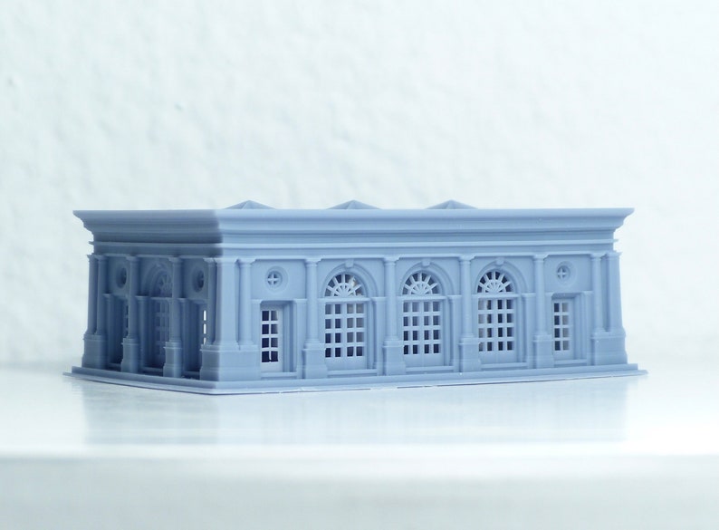 N scale Classic pavilion house - 1:160 Resin Model for Diorama - Building#16 Bild 6