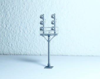 N Scale Resin Railway Signal Bridge – 1:160 Model Railroad Diorama Building - Building#37G