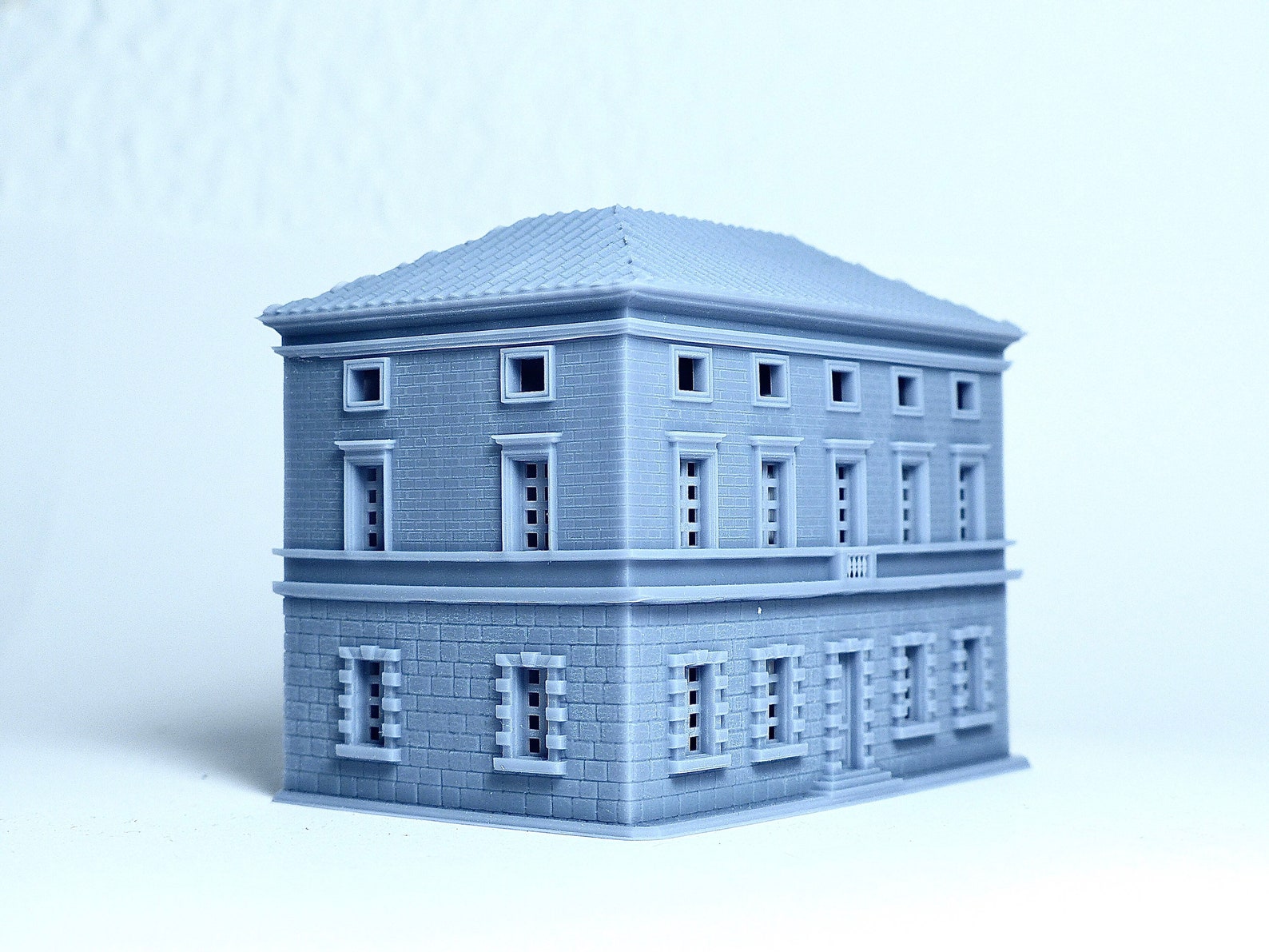 Resin Building N Scale Model Building Kit for Dioramas Etsy