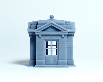 N scale Guard Pavilion - 1:160 for Diorama modeling kit - Building#24C