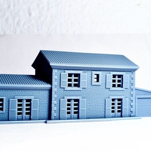 Casa de campo para vacaciones - N escala 1:160 para kit de modelado Diorama - Building#22