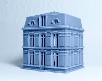 N scale Classic French House - 1:160 for Diorama modeling  - Building#8