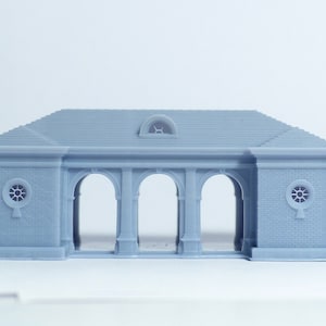 N scale Pavillon house - 1:160 for Diorama Modeling kit - Building#9