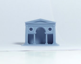 N scale Pavilion Building - 1:160 Resin Model for Diorama - Building#5B
