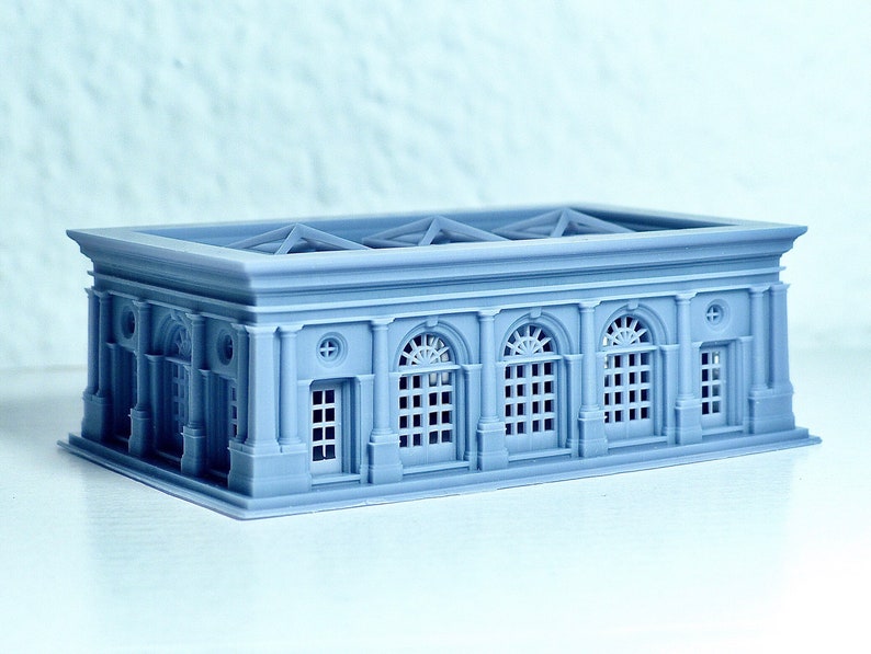 N scale Classic pavilion house - 1:160 Resin Model for Diorama - Building#16 Bild 2