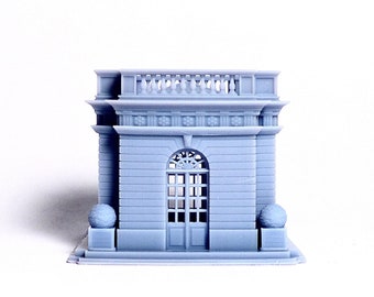 N scale Garden Pavilion building - 1/160 for Diorama modeling kit - Building#24B