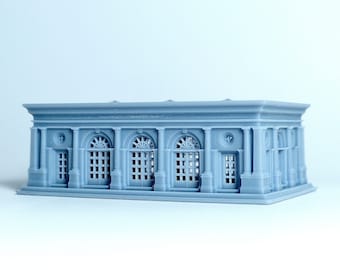 Z scale Pavilion building - 1:220 for Diorama modeling kit - Building#16