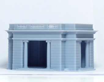 N scale Decoration building - 1:160 for Diorama modeling kit - Building#7
