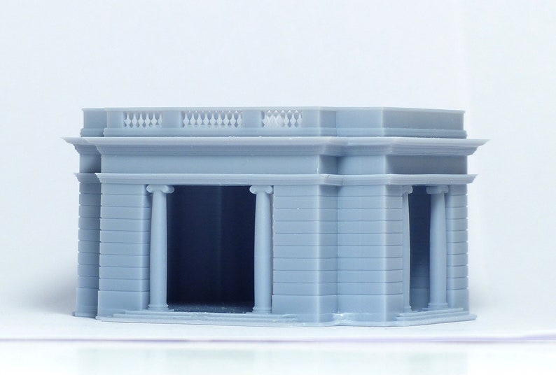 N Scale Decoration Building - 1:160 for Diorama Modeling Kit - Building ...