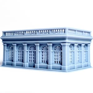 N Scale Building Classic Meeting Room - 1/160 for Model railway dioramas - Building#12