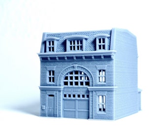 N scale Carriage house - 1:160 for Diorama modeling kit - Building#32
