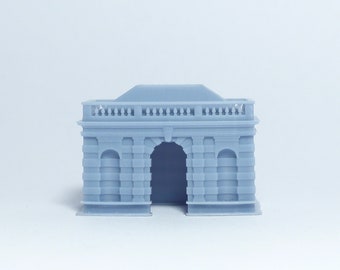 N scale Pavillon house - 1:160 for Diorama modeling kit - Building#2