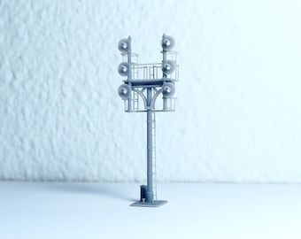 N Scale Resin Railway Signal Bridge – Model Railroad Diorama Building (1:160) - Building#37F