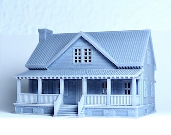 N scale Cottage house - 1:160 for Diorama modeling kit - Building#29D