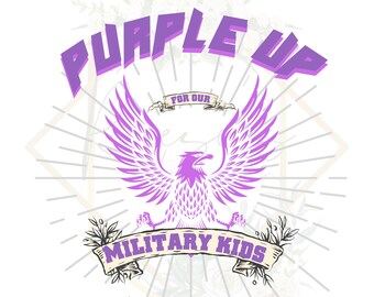 Paars voor het militaire kind PNG