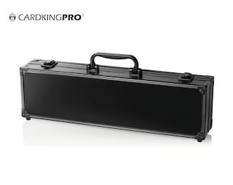 Cardkingpro Aluminum Card Storage Case, Holds 1400+ Cards, with Dividers