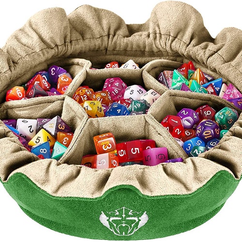 Dice Bag With Pockets Capacity 150 Dice Great for Dice Etsy