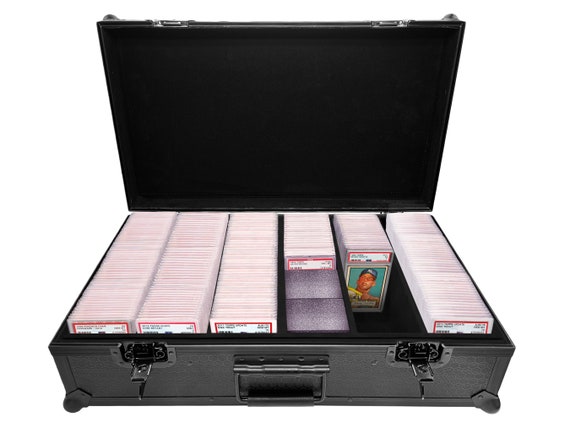 storing graded cards CardKingPro Graded Card Hard Storage Case | Fits 250+ Slabs