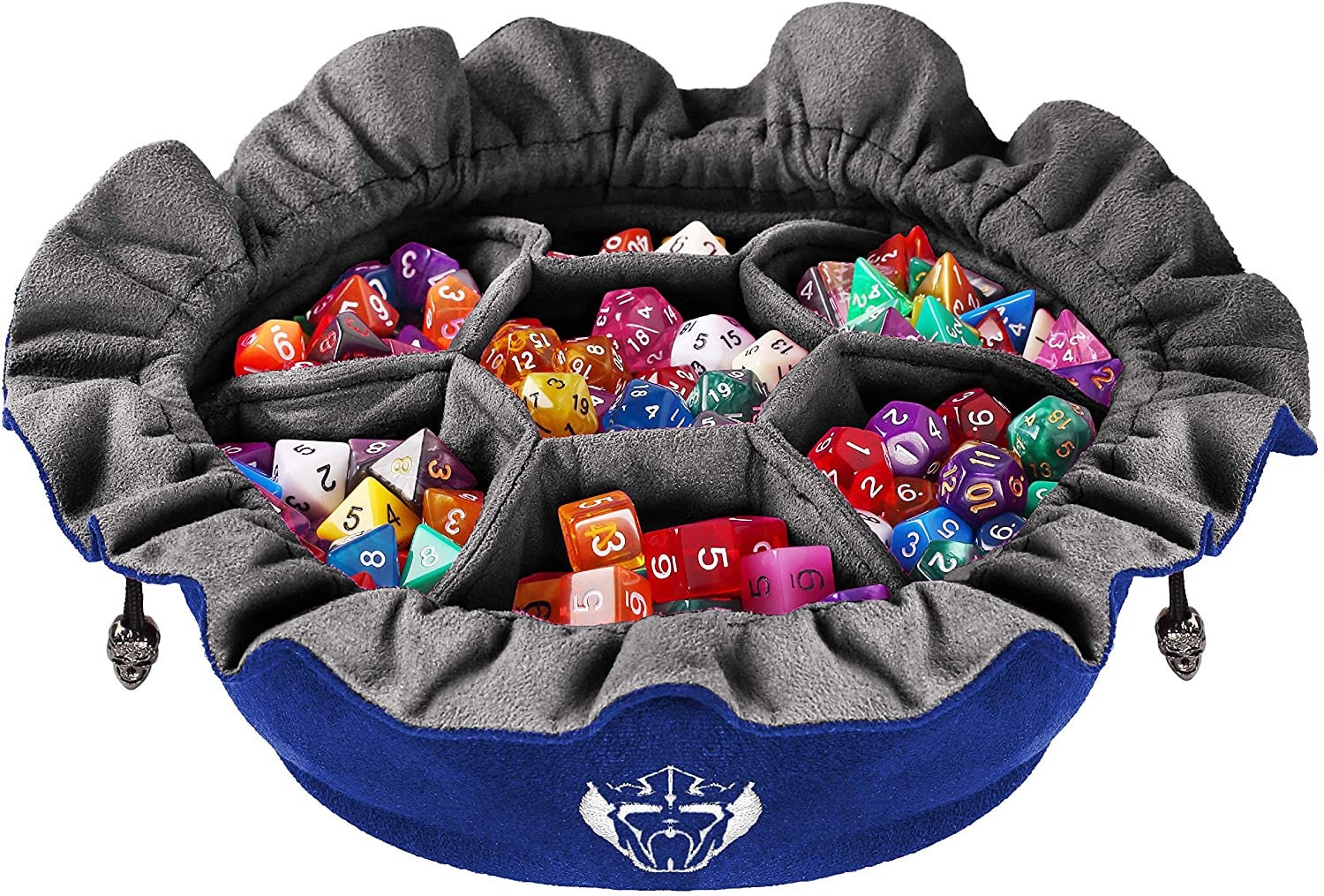 Dice Bag with Pockets - Capacity 150+ Dice - Great for Dice Hoarders …
