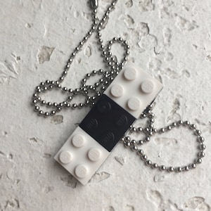 Lego Brick Agender Pride Necklace