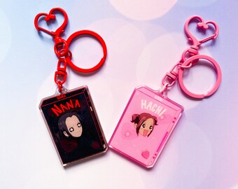 Glittered Nana and Hachi Snack Charm - Etsy