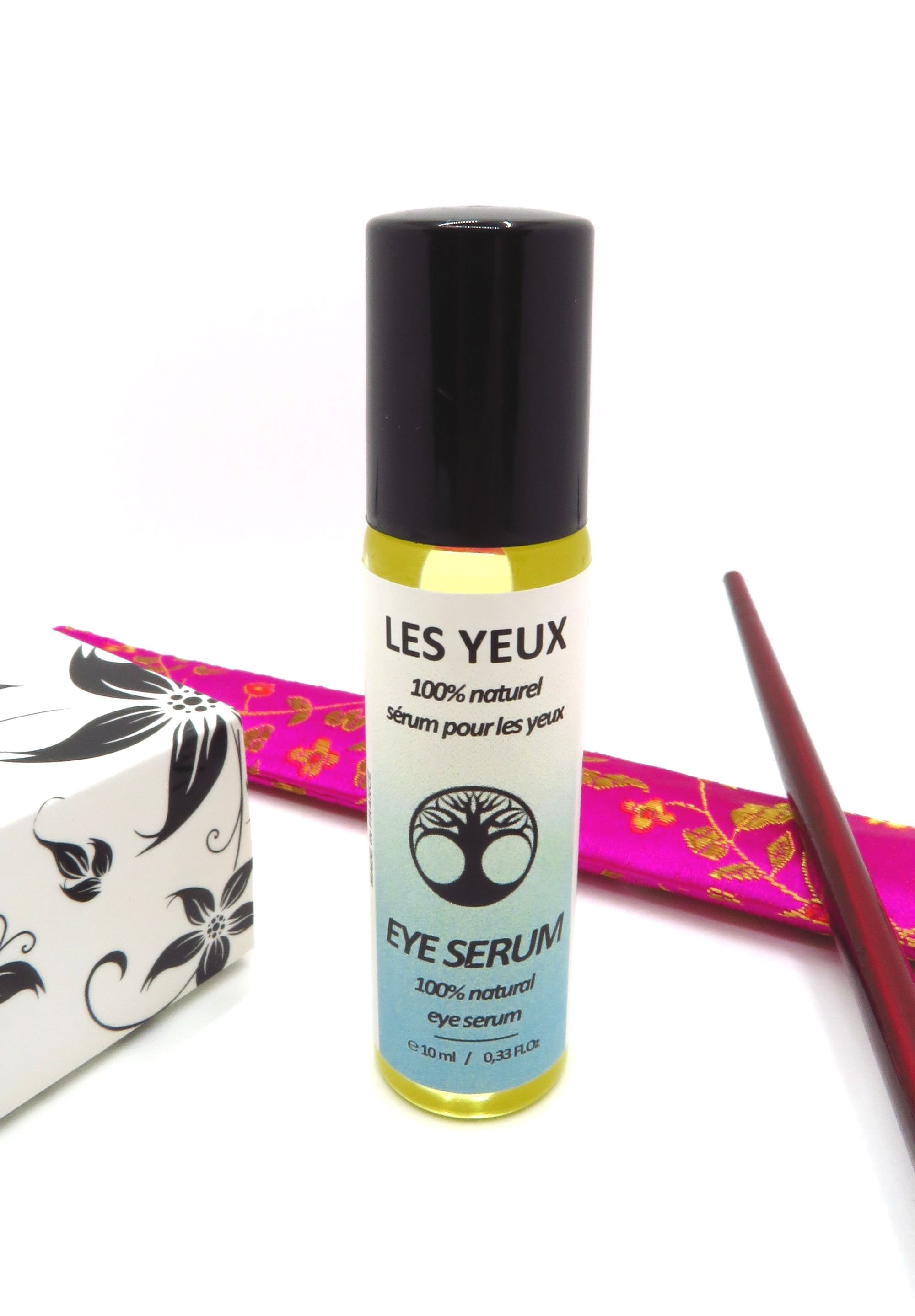 Antiageing eye serum Roller ball natural eye serum Rose Etsy