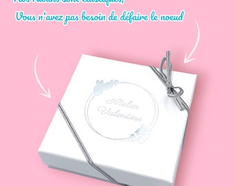 ECRIN  boites cadeaux pour bijoux fête de Noël Anniversaire baptème mariage evjf amitié