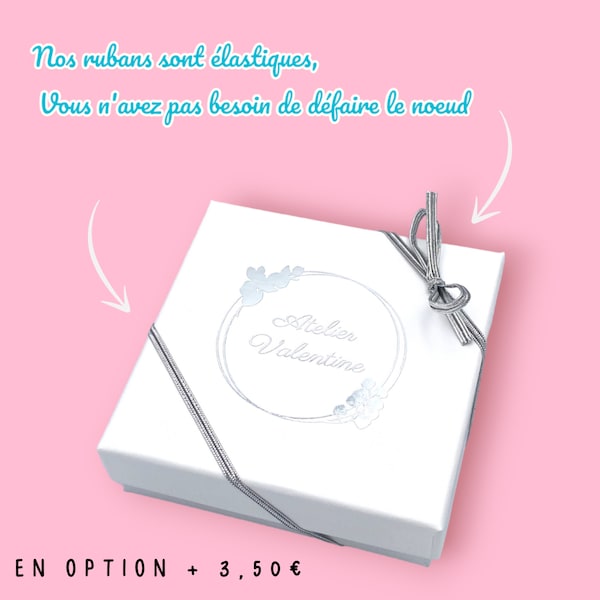 ECRIN  boites cadeaux pour bijoux fête de Noël Anniversaire baptème mariage evjf amitié