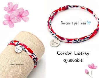 MOM, Adjustable Liberty cord, mom gift, personalized bracelet, original gift, future mom, Mother's Day, happy Mom's Day