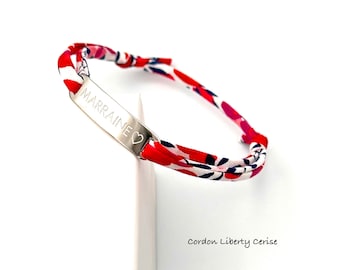 GODMOTHER, Adjustable Liberty cord, baptism, personalized bracelet, original gift, godmother request, godmother gift,