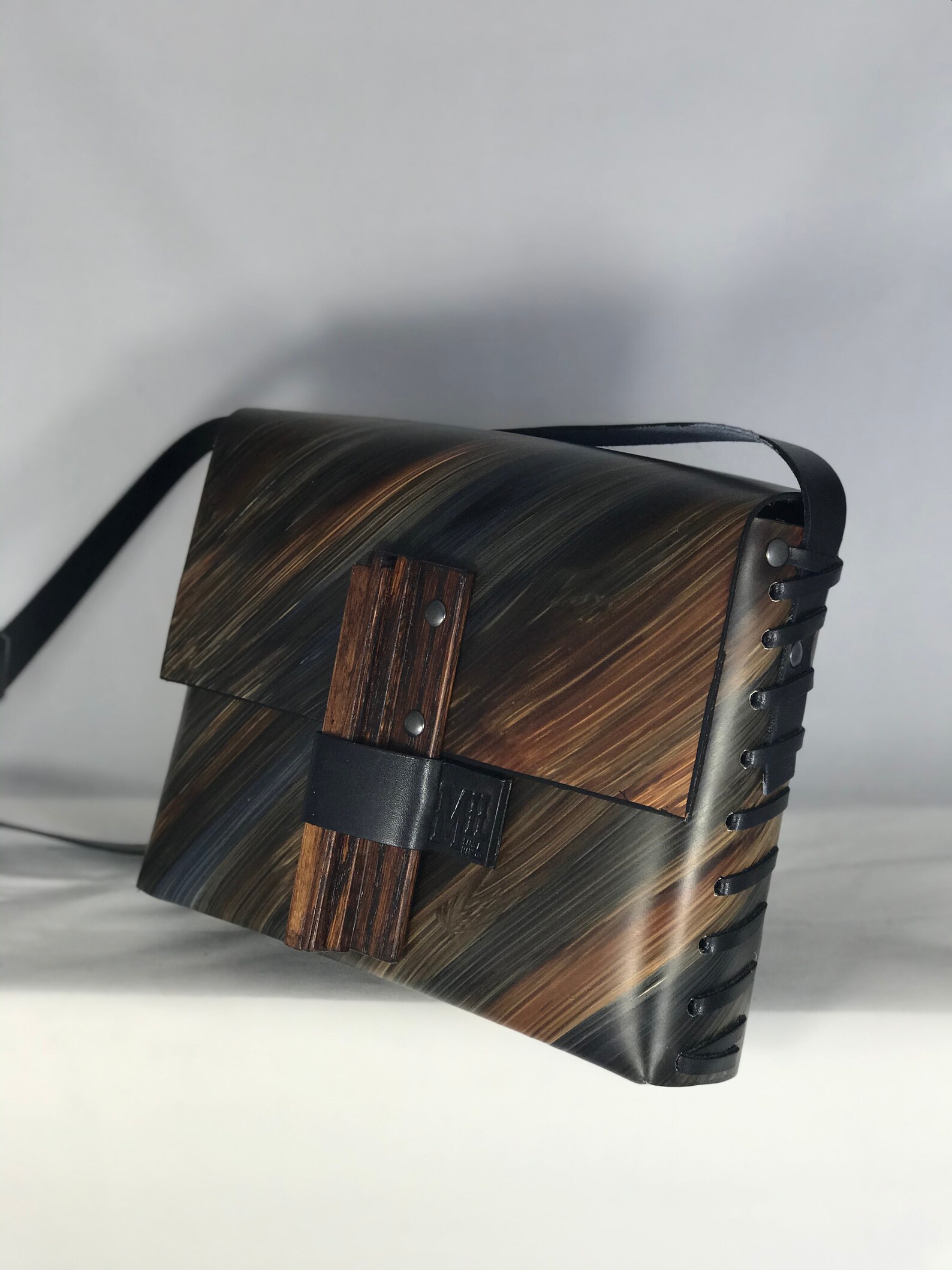 Real leather handbag handdyed genuine leather handbag. Etsy