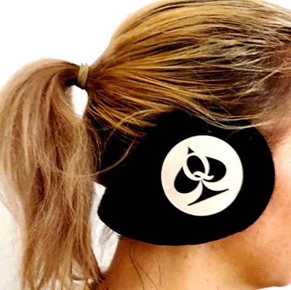 Queen of Spades ear muffs QOS ear warmers winter ear muffs Etsy