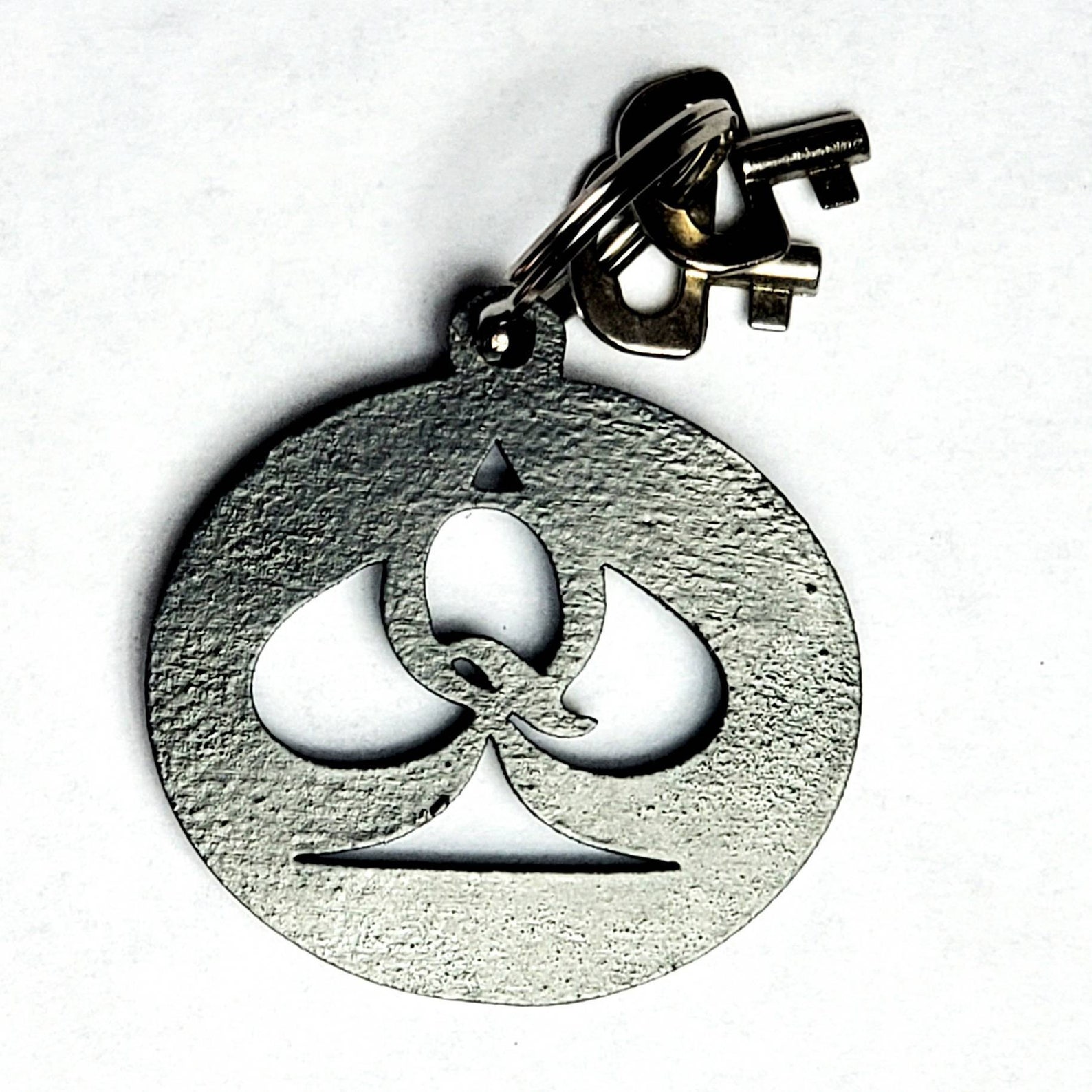 Queen of Spades Qos Keychain. 2 Inch Qos Black Wooden Key Etsy