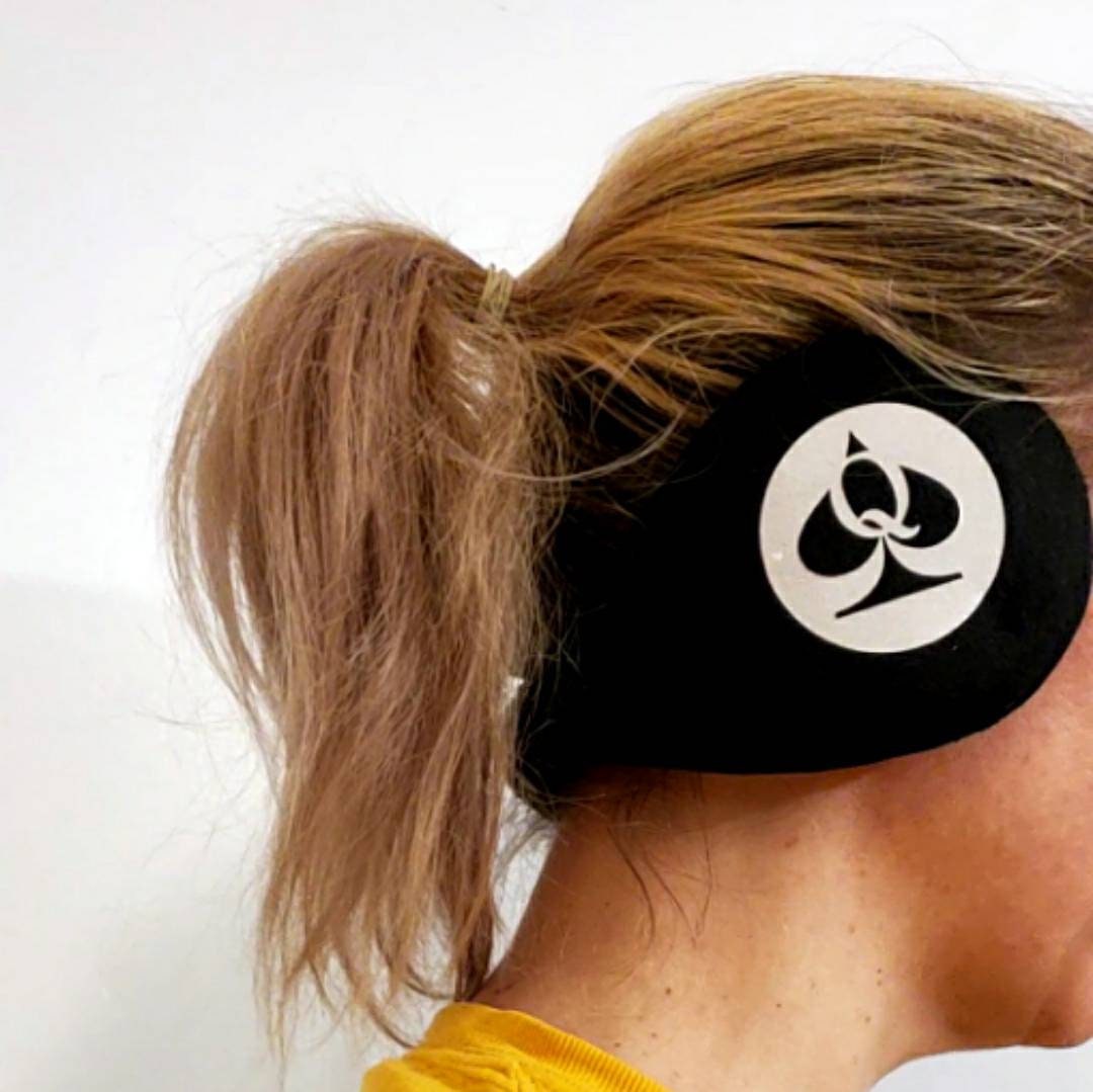 Queen of Spades ear muffs QOS ear warmers winter ear muffs Etsy
