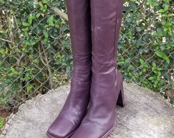 high heel rubber rain boots