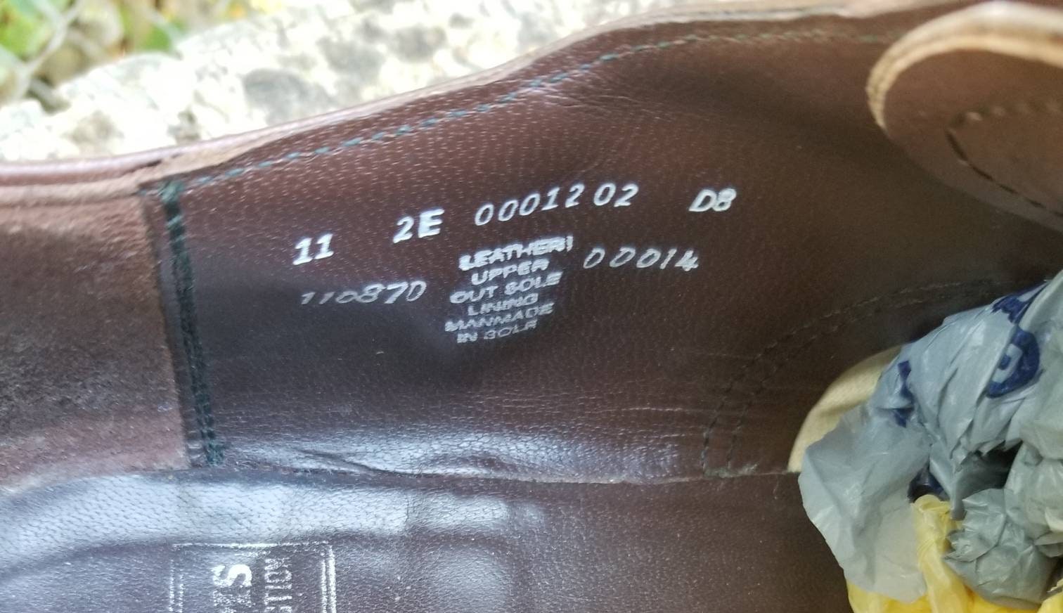 ステイシーアダムス ブラウン キャップトゥ オックスフォード 11 2E