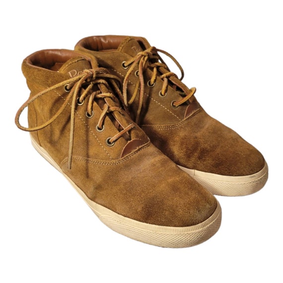 POLO Ralph Lauren Zale Suede High Top Chukka Shoe… - image 1