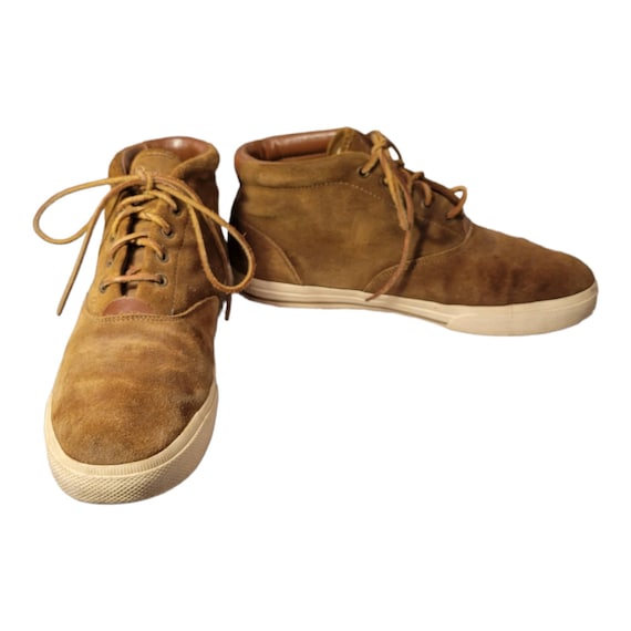 POLO Ralph Lauren Zale Suede High Top Chukka Shoe… - image 3