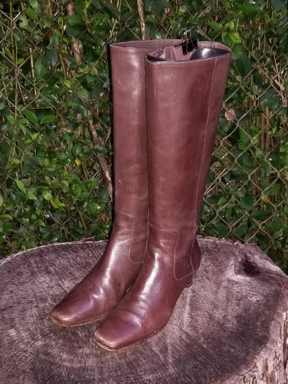 mid calf riding boot
