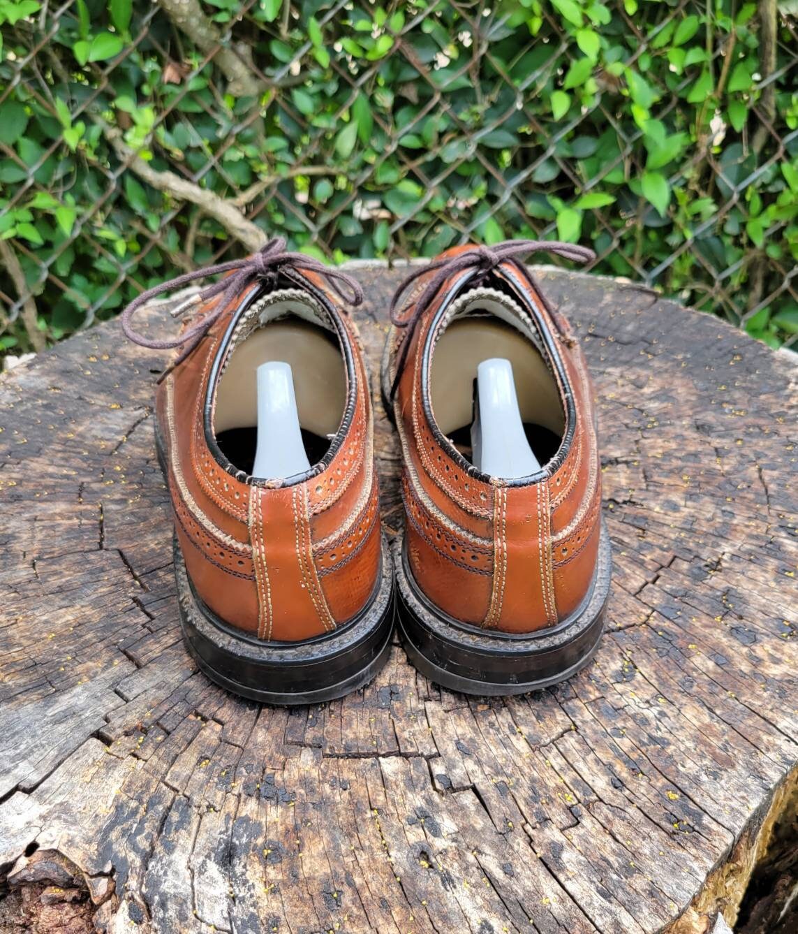Florsheim Imperial 9.5 D Oxford Kenmoor Long Wingtip Cognac Florsheim Imperial 9.5 D Oxford Kenmoor Long Wingtip Cognac