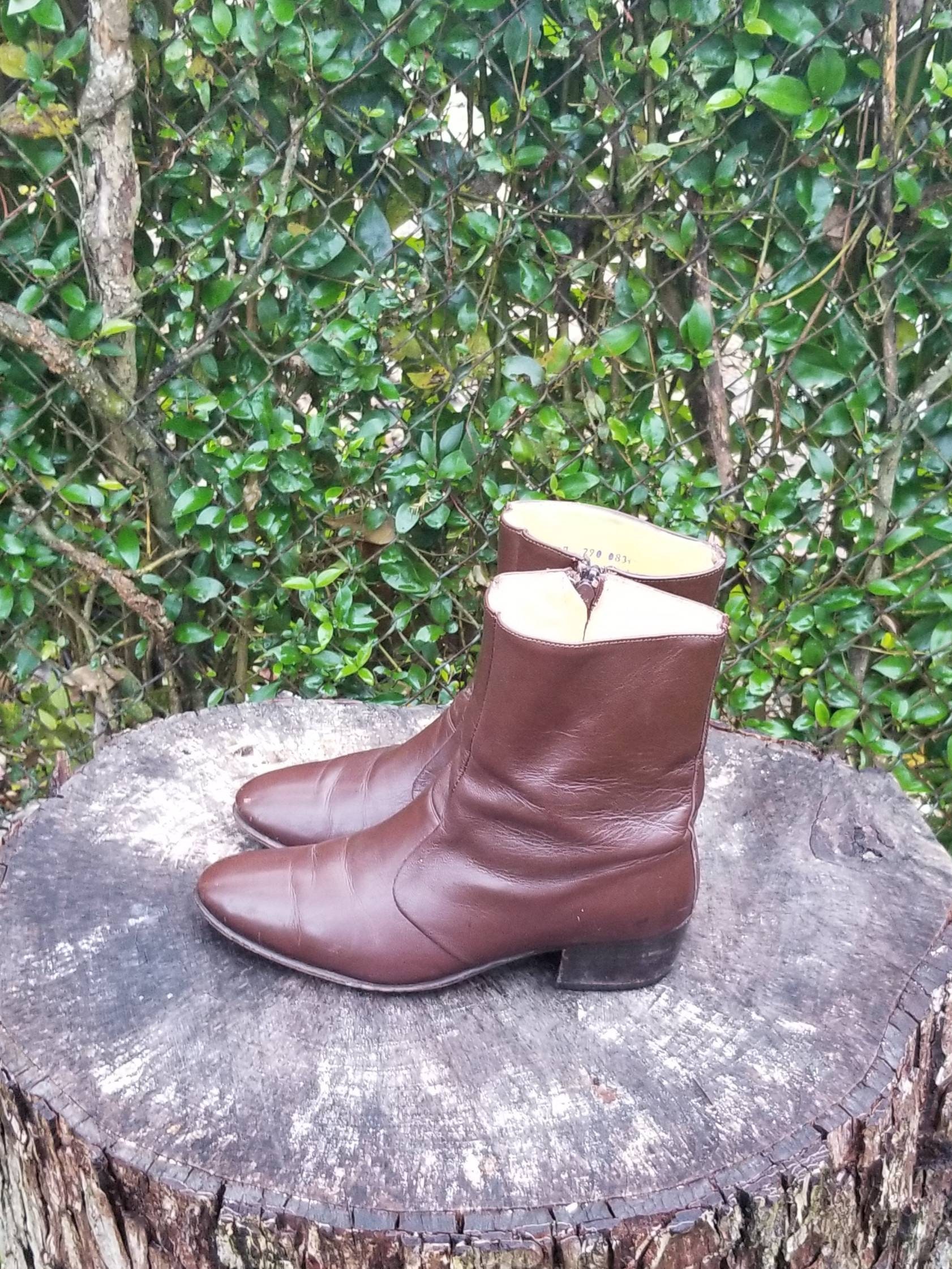 Mens vintage ankle clearance boots