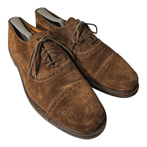 Land’s end brown suede wingtip shoes s-l400.jpg main image 2
