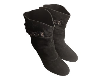 BOOTS SONORA vintage Roper noirs/bottes western Sonora authentiques pour  hommes/bottes de campagne bohème rockabilly -  Canada