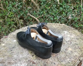 Vintage Charles Jourdan Paris Black & Bone Leather zipper Shoes 7.5 Oxford Charles Jourdan | Shoes | Brand New Charles Jourdan Mens  main image 4