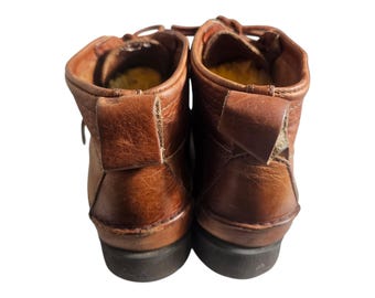 LL Bean Signature 7 D Brown Leather Jackman Ranger Moccasin  display picture 3