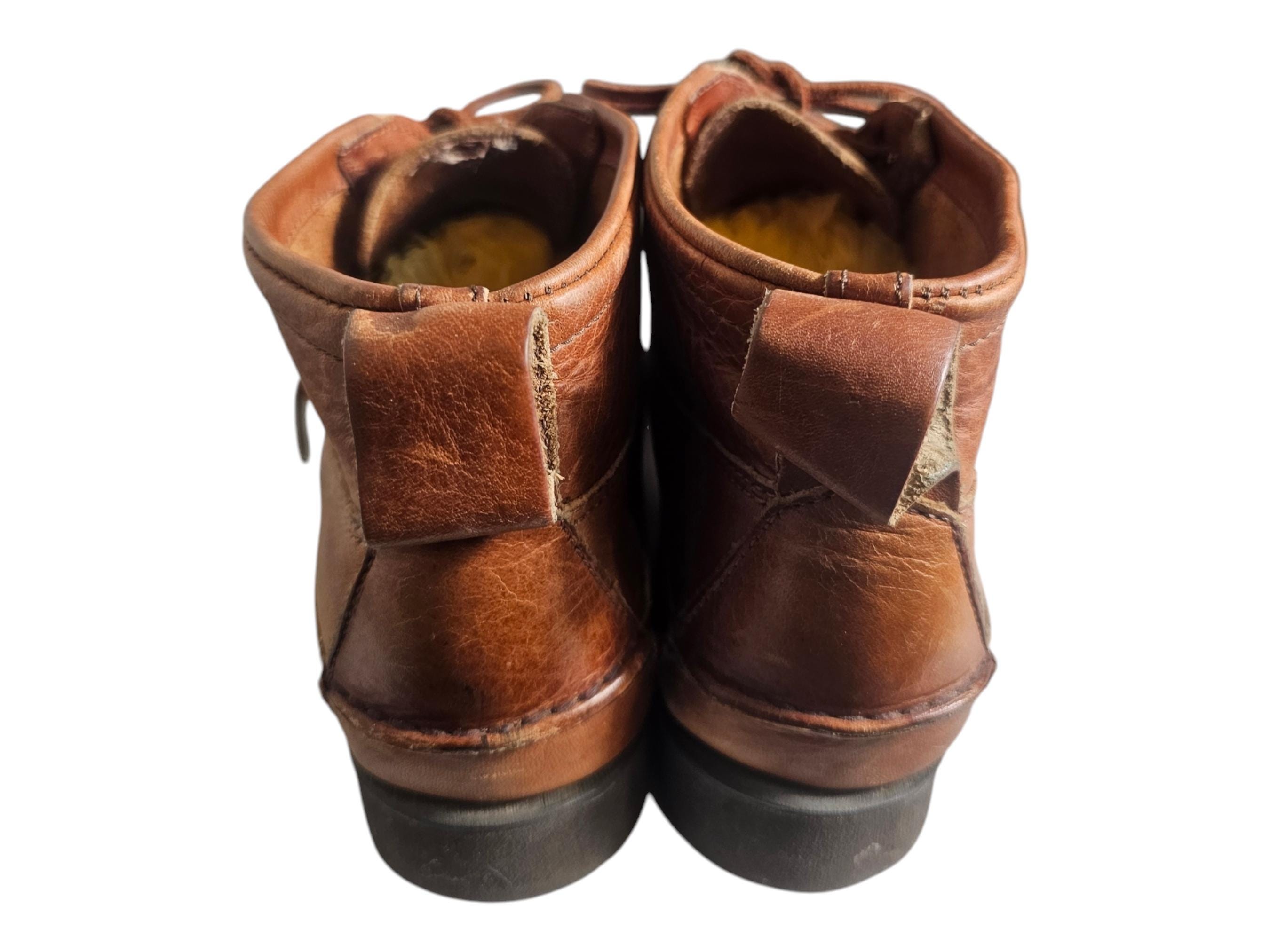 L.L. Bean Signature Mens Brown Leather Jackman Ranger Boots 11.5 D 281251 LL Bean Signature 7 D Brown Leather Jackman Ranger Moccasin  main image 4
