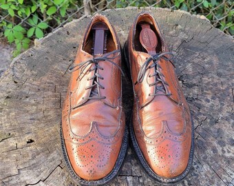 靴 UNKNOWN VINTAGE LONG WING TIP SHOES UNKNOWN VINTAGE LONG WING TIP SHOES
