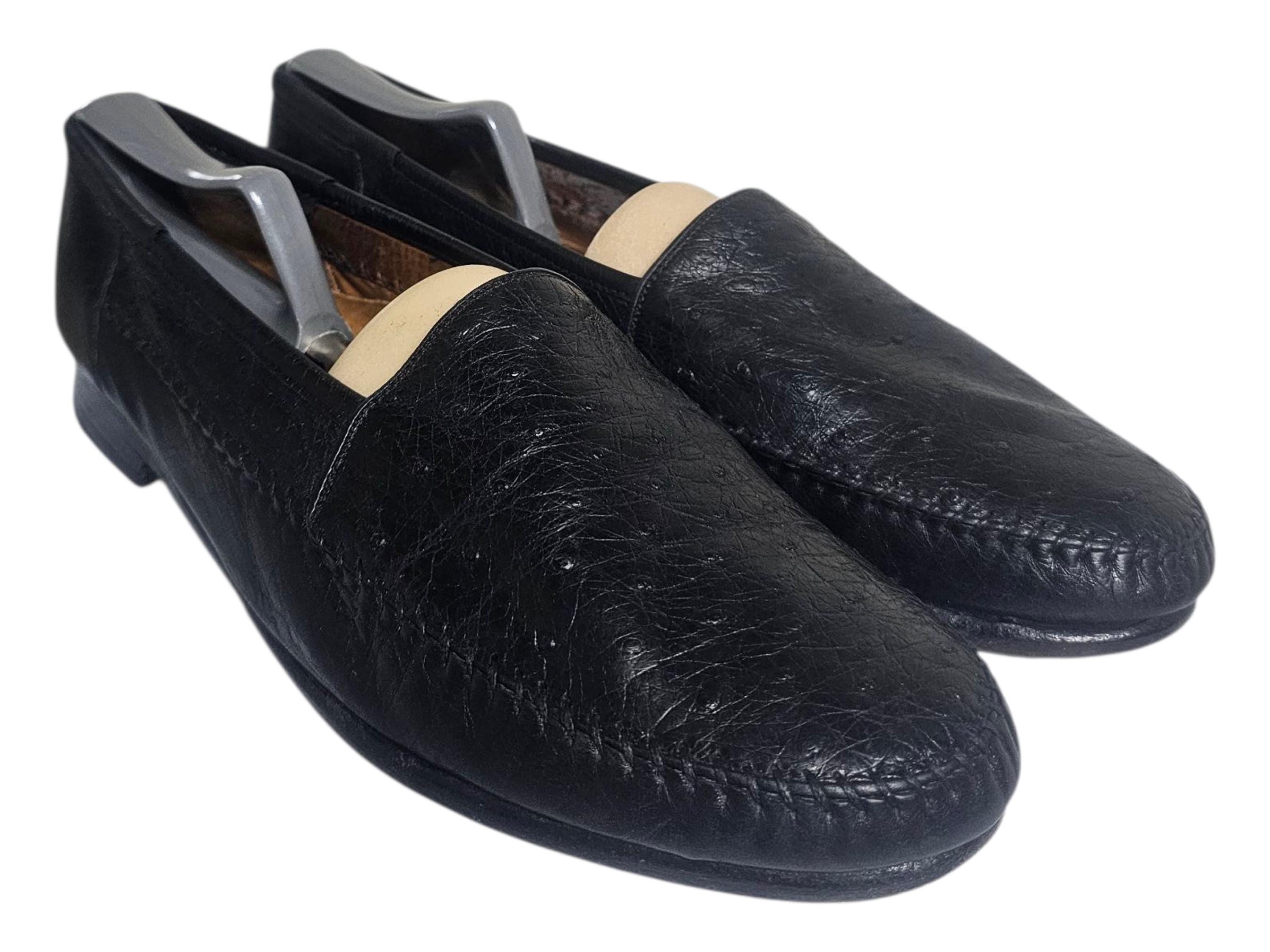 Miguel Angel Ostrich Skin Derby Dress Shoes in Men\'s size 10.5 B Miguel Angel Shoes Indiana Men main image 2